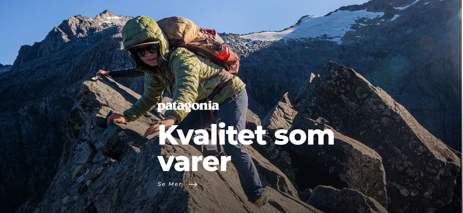 Patagonia – Kvalitet som varer
