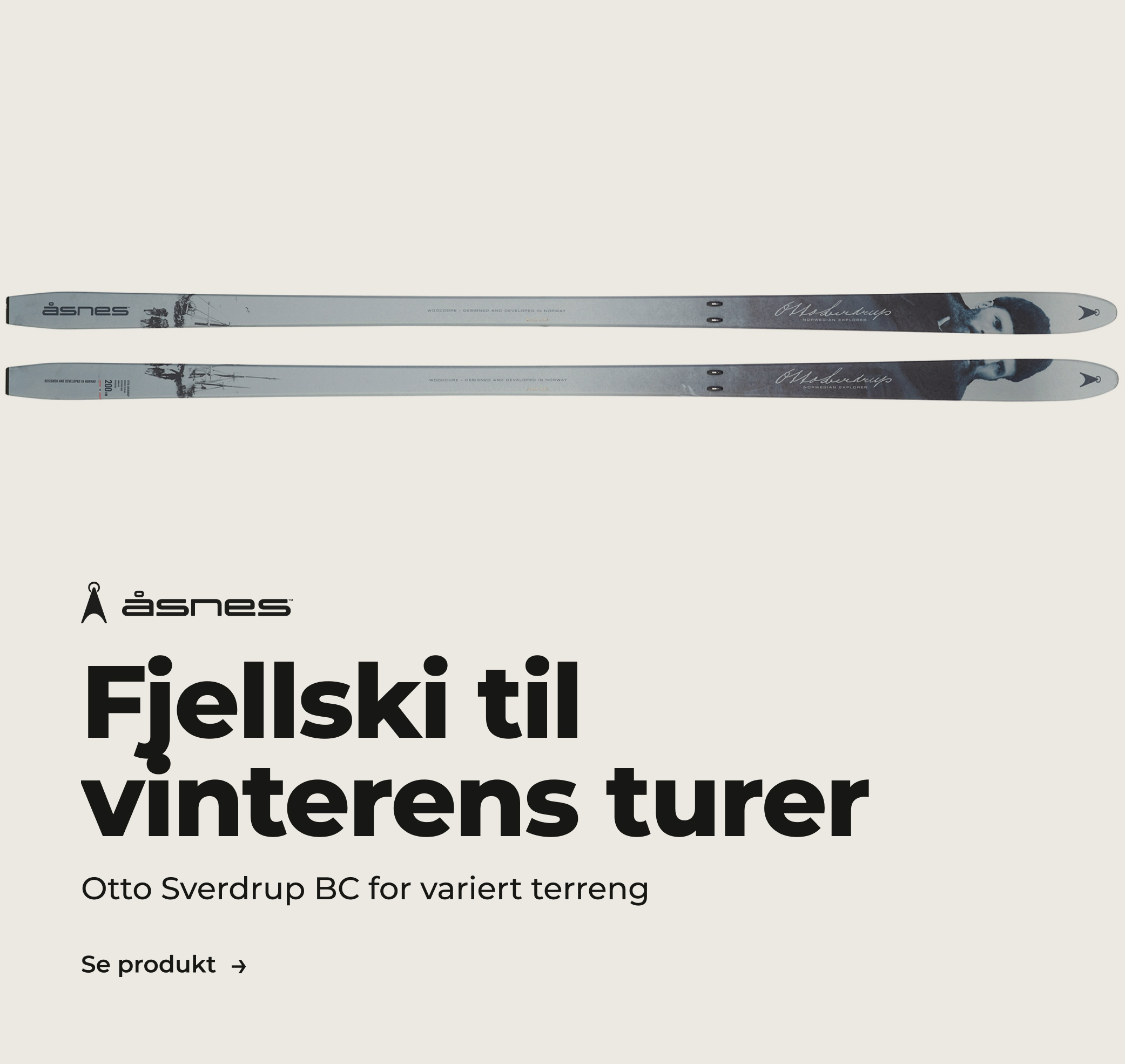 Åsnes – Fjellski til vinterens turer