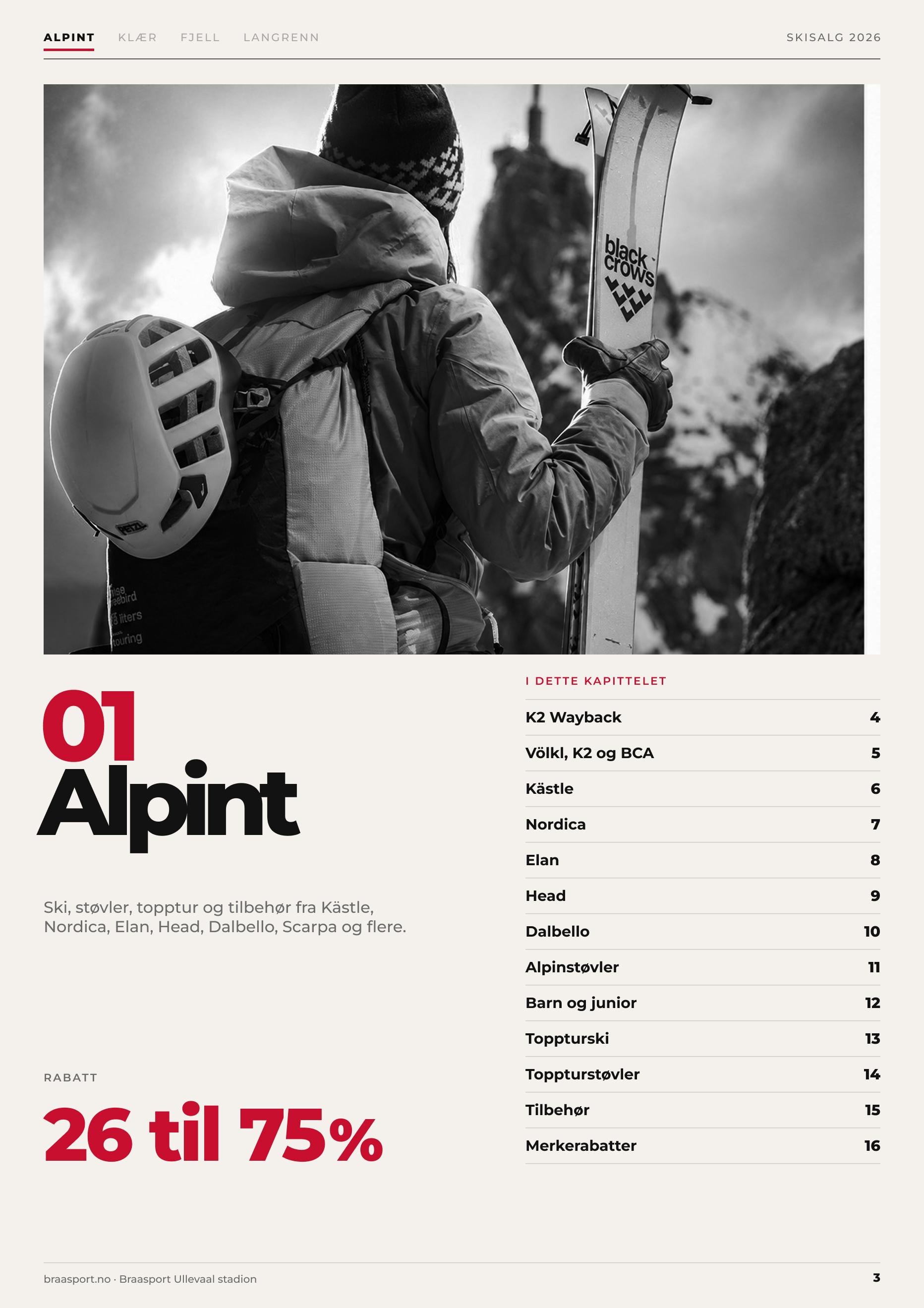 Side 3: Alpint kapittelapning