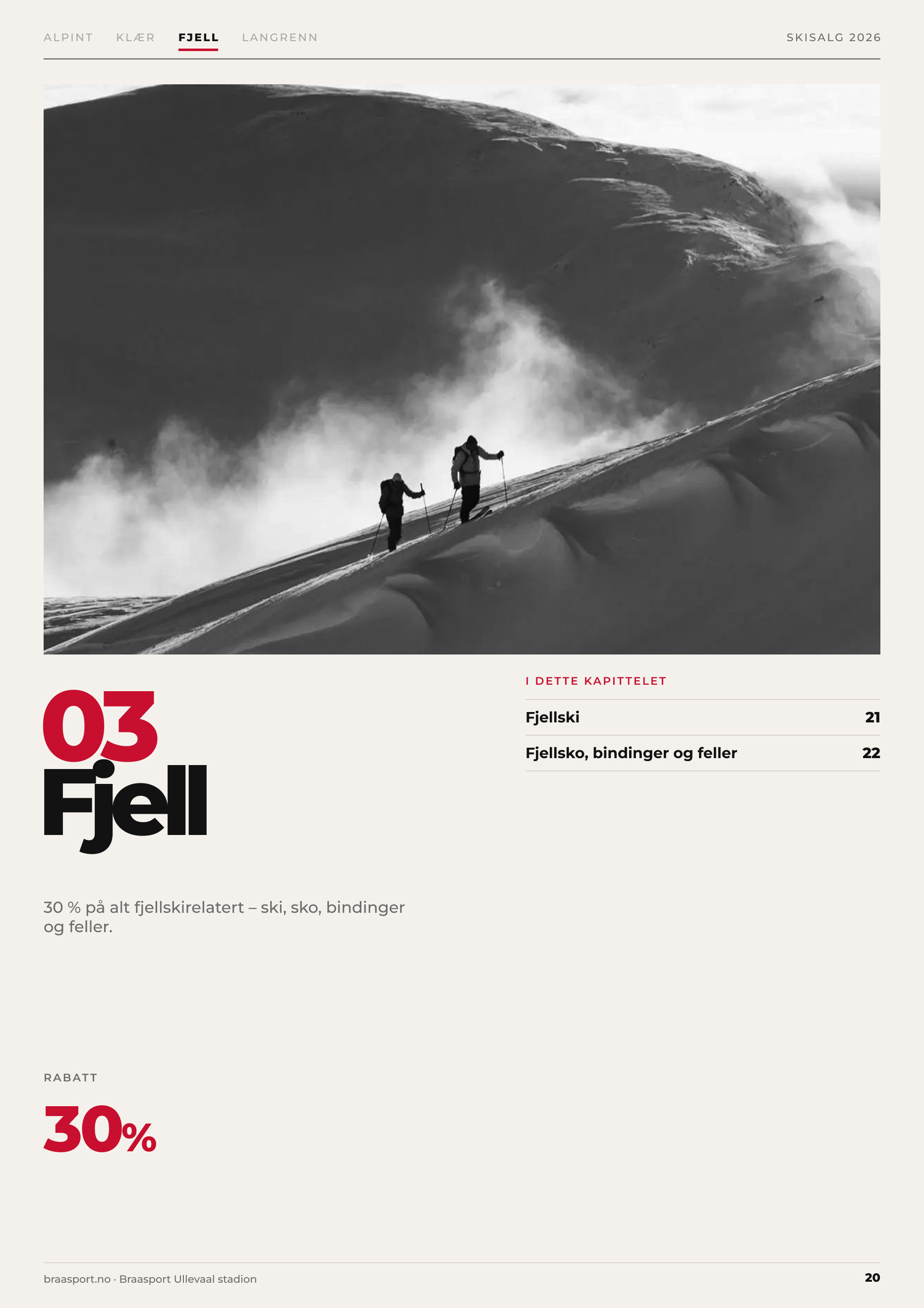 Side 20: Fjell kapittelapning