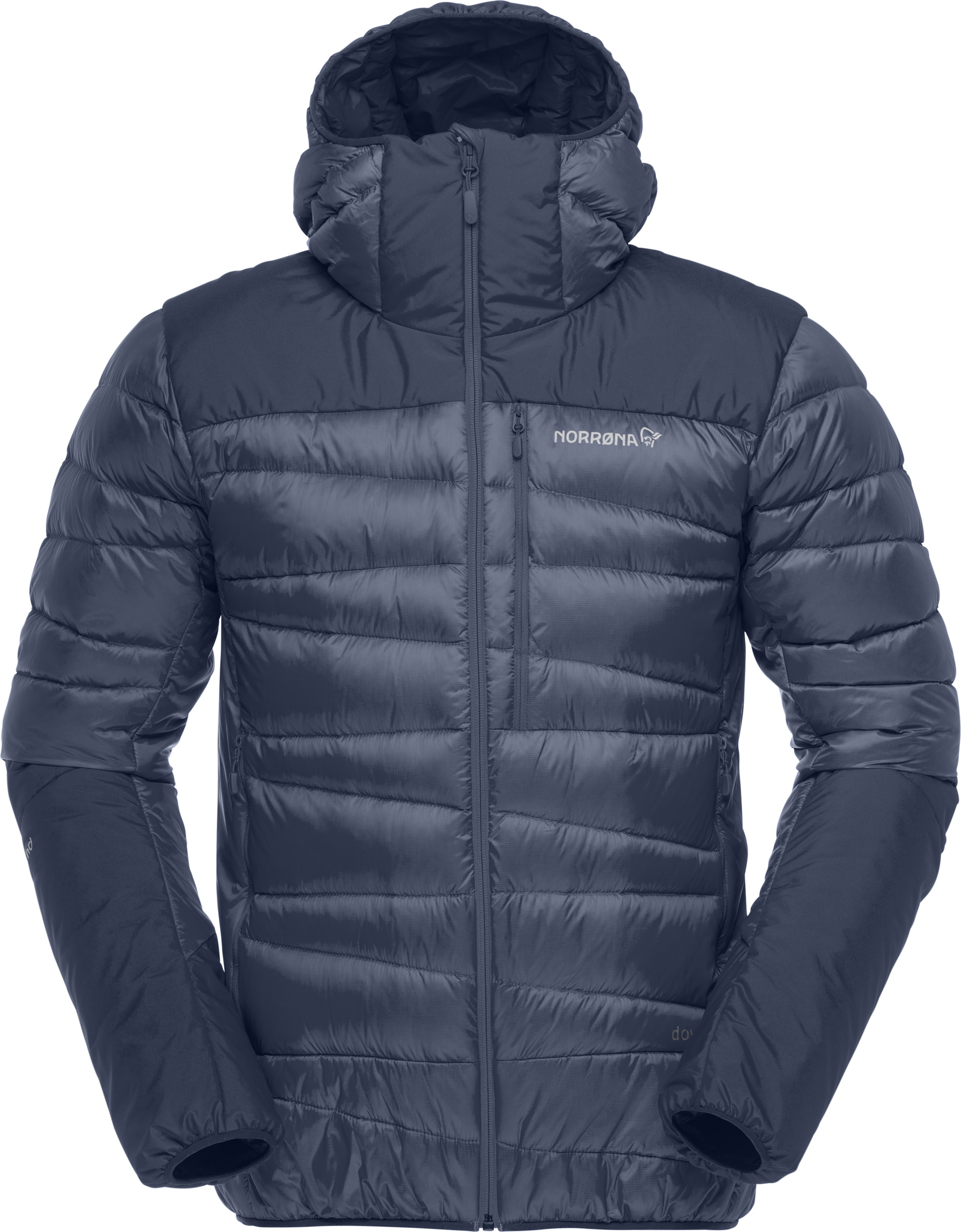 Braasport Norrøna Falketind down hood Jacket, dunjakke herre Norrøna Lofoten Super Lightweight Down Jacket Herre caviar