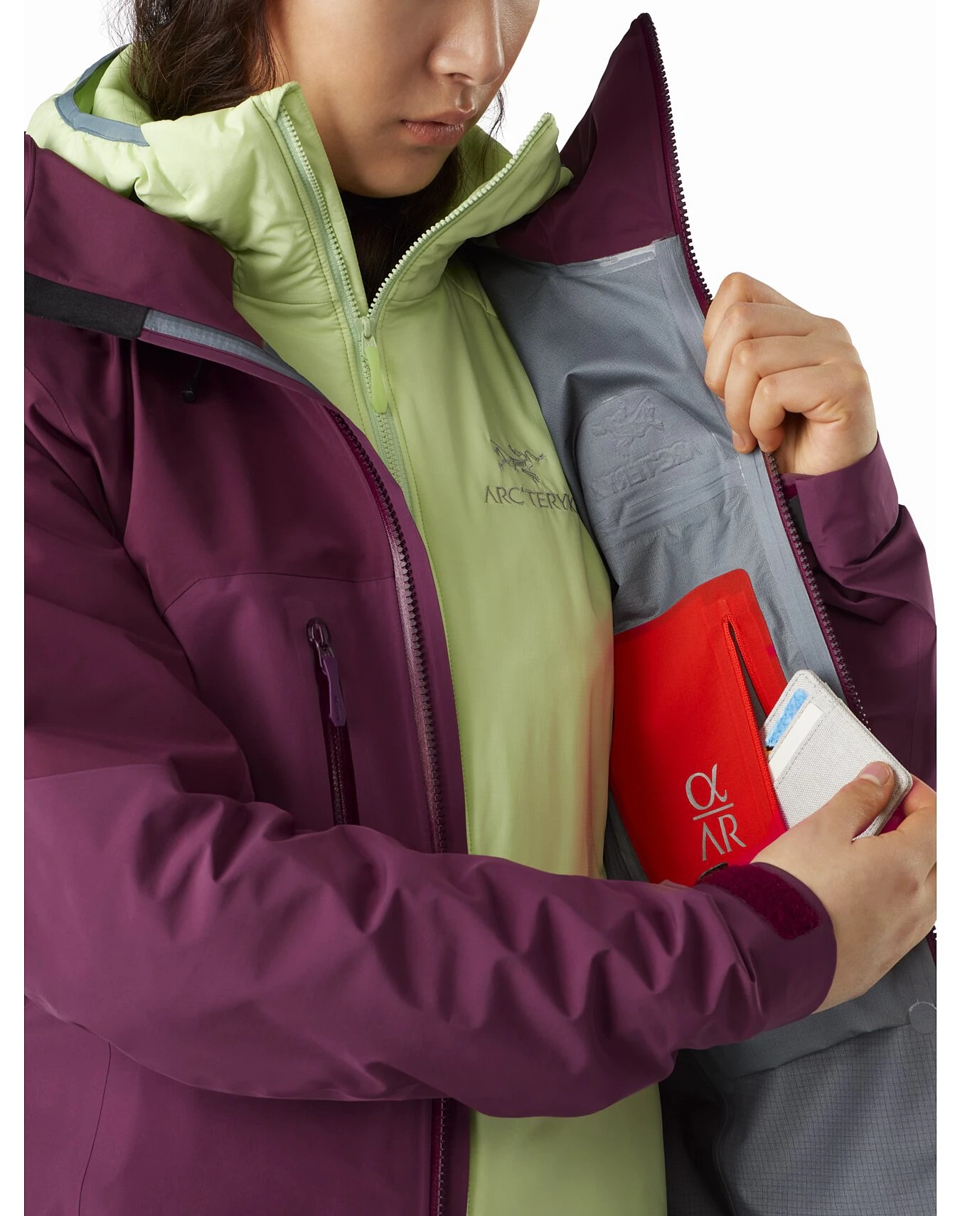 Braasport Arc´teryx Alpha AR Jacket, skalljakke dame Braasport Arc´teryx Alpha AR Jacket, skalljakke dame