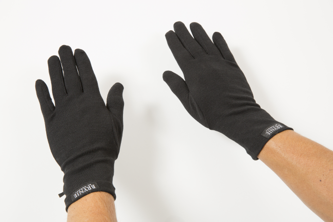 BRYNJE｜EQUIPMENT (Classic Gloves, liners (10303600-BL)) Braasport - Brynje of Norway Classic Gloves, liners