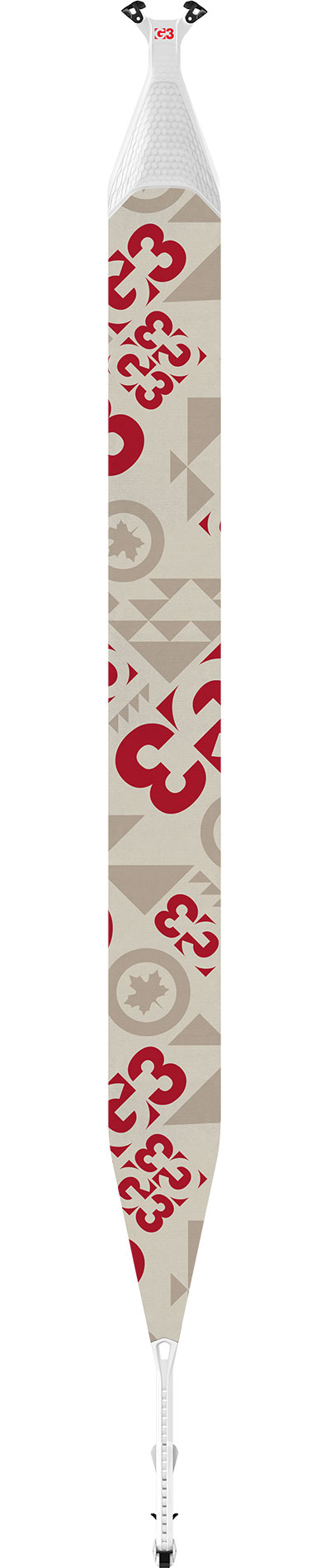 Braasport Fischer Twin Skin White Mohair feller Braasport Fischer Twin Skin White Mohair feller
