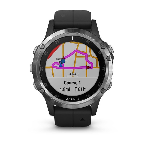 fenix 5 plus silver