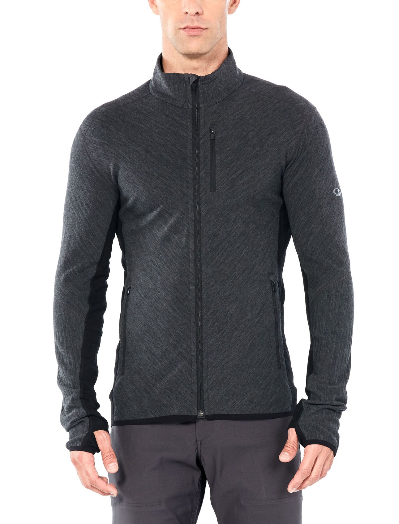 Braasport Icebreaker Descender LS Zip, ulljakke herre Braasport Icebreaker Descender LS Zip, ulljakke dame