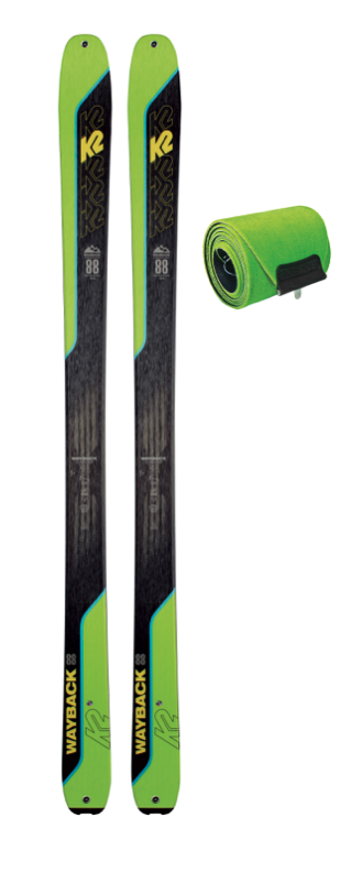 Braasport - K2 Wayback 88 toppturski inkl feller