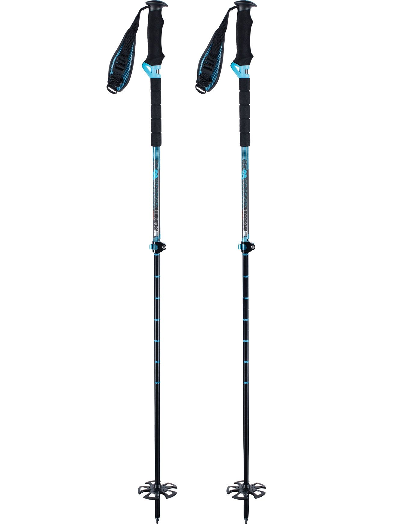 Braasport - K2 LockJaw Carbon teleskopstaver