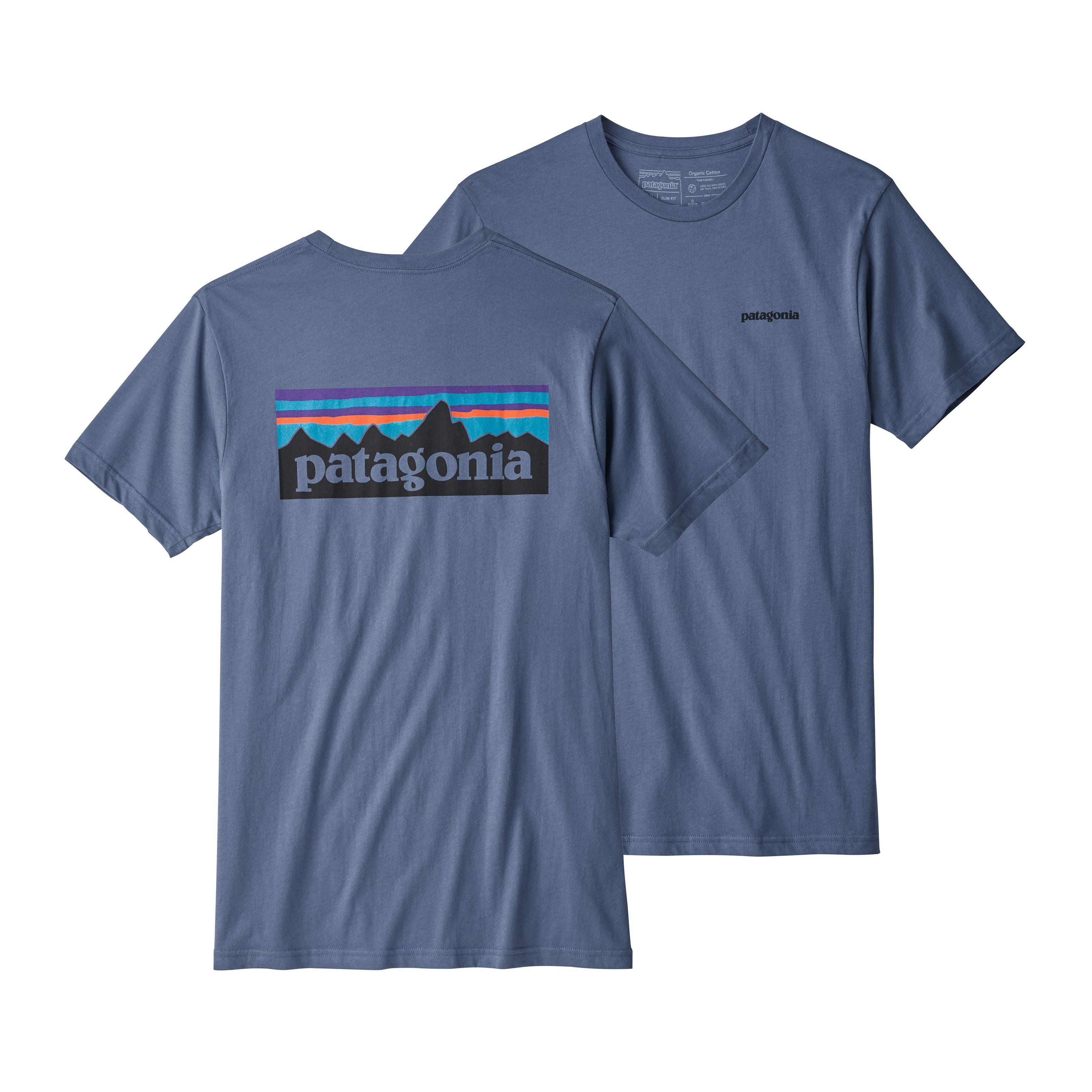 Braasport Patagonia Patagonia P 6 logo organic t skjorte Braasport Patagonia Patagonia P 6 logo organic t skjorte