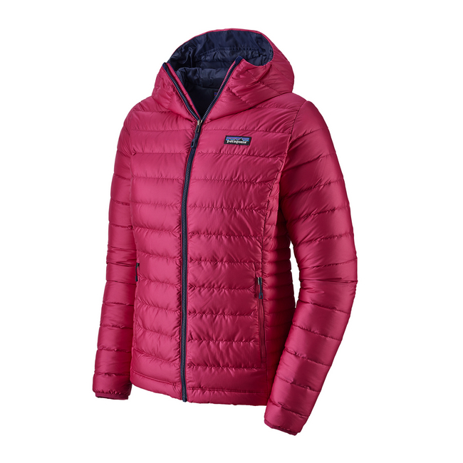 Braasport Patagonia Down Sweater Hoody, dunjakke dame Patagonia W Down Sweater Hoody dunjakke med hette dame Black