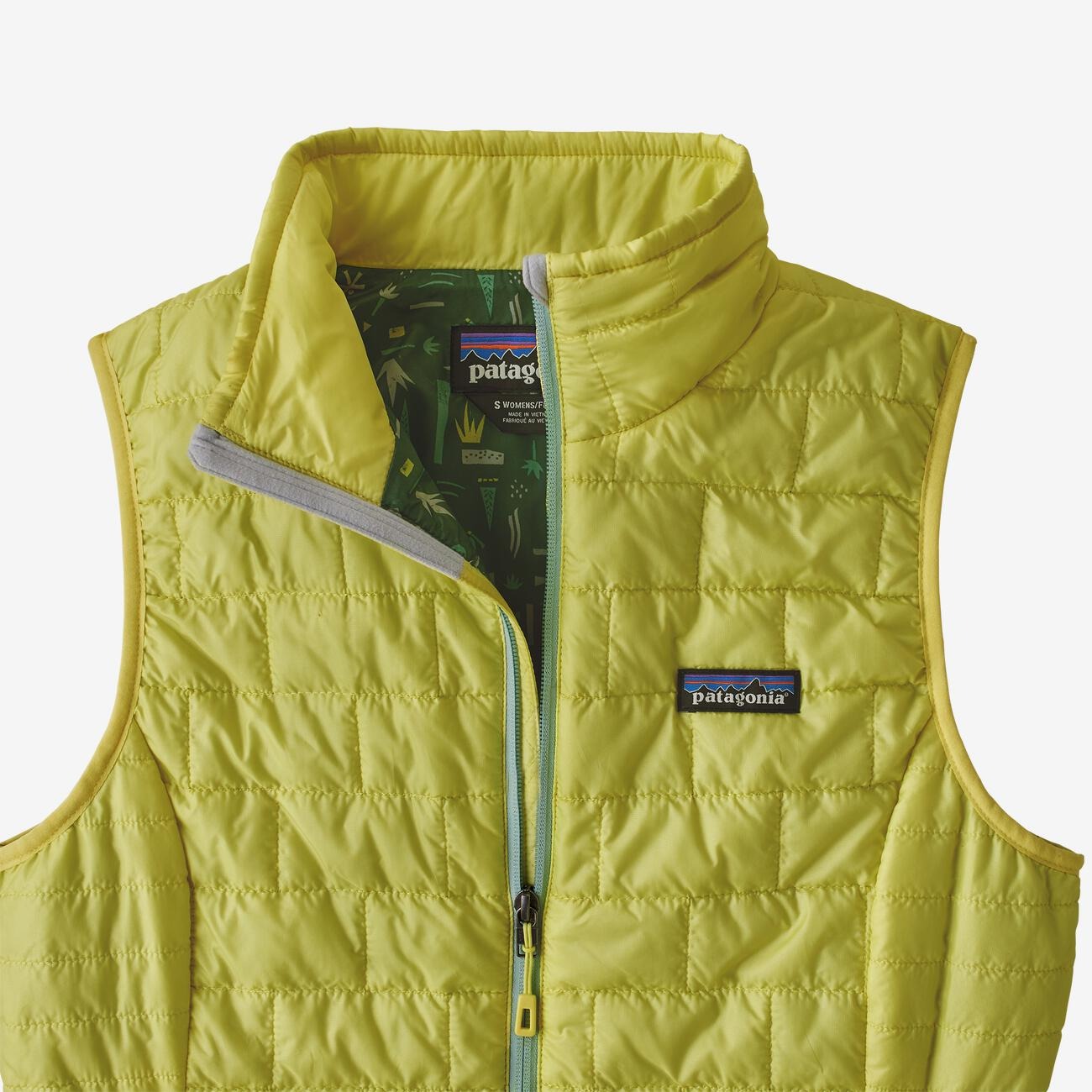 patagonia nano puff vest green