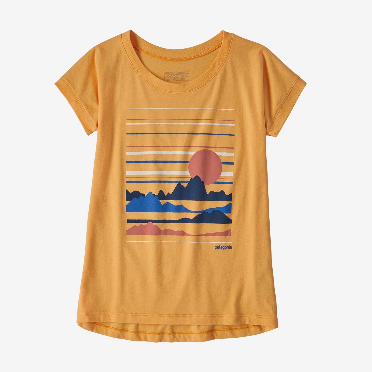 Braasport Patagonia Graphic Organic T Shirt, t skjorte barn Braasport Patagonia Long Sleeved Fjord Flannel Shirt