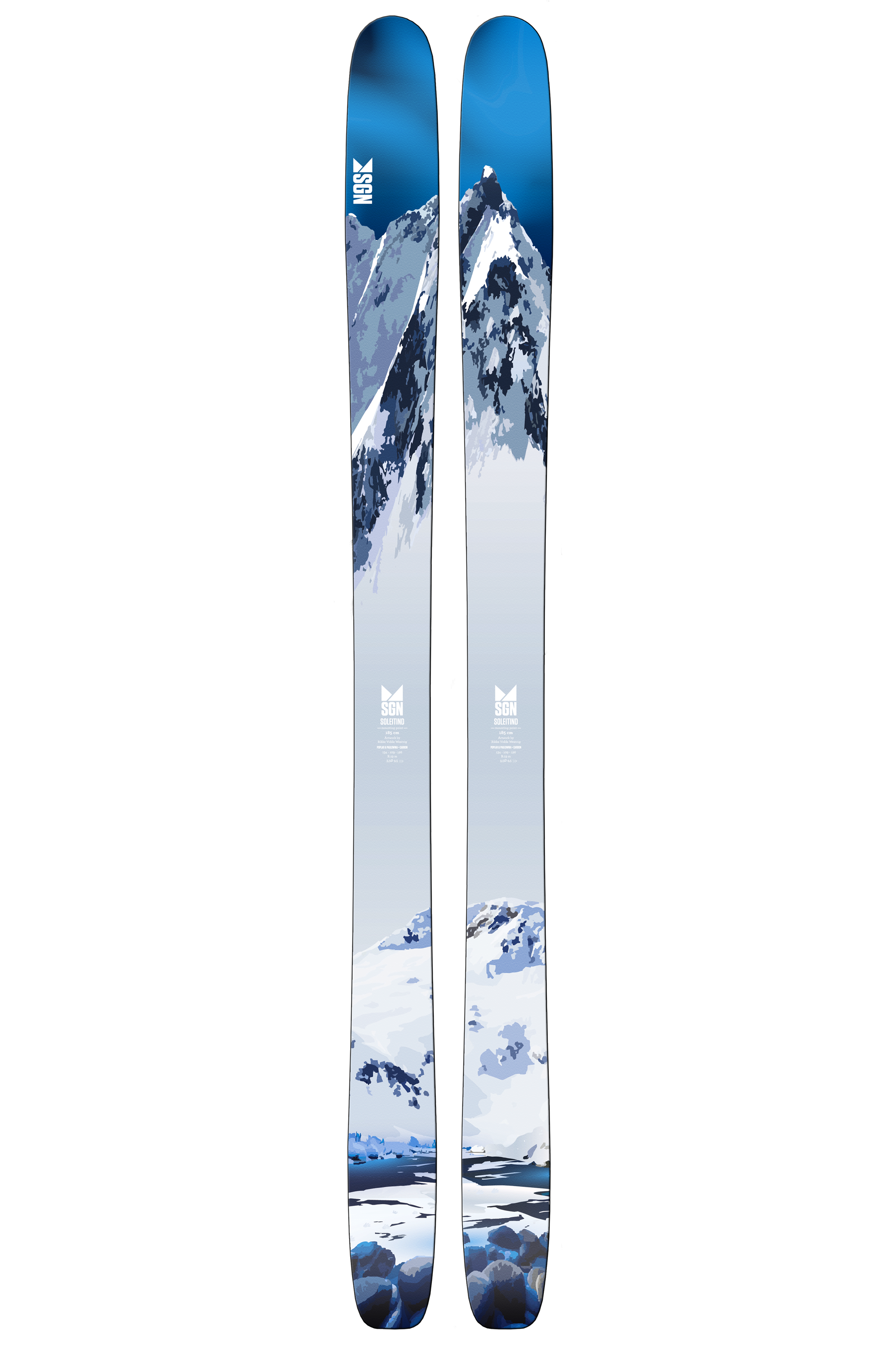 Blue sky artwork