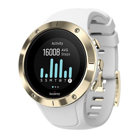Braasport Suunto Spartan Trainer Wrist HR Gold pulsklokke Suunto Spartan Trainer Wrist HR treningsklokke (amber