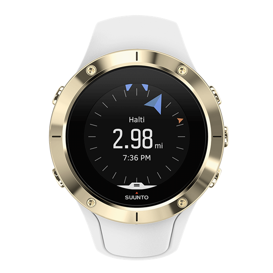Braasport Suunto Spartan Trainer Wrist HR Gold pulsklokke Suunto Spartan Trainer Wrist HR treningsklokke (amber