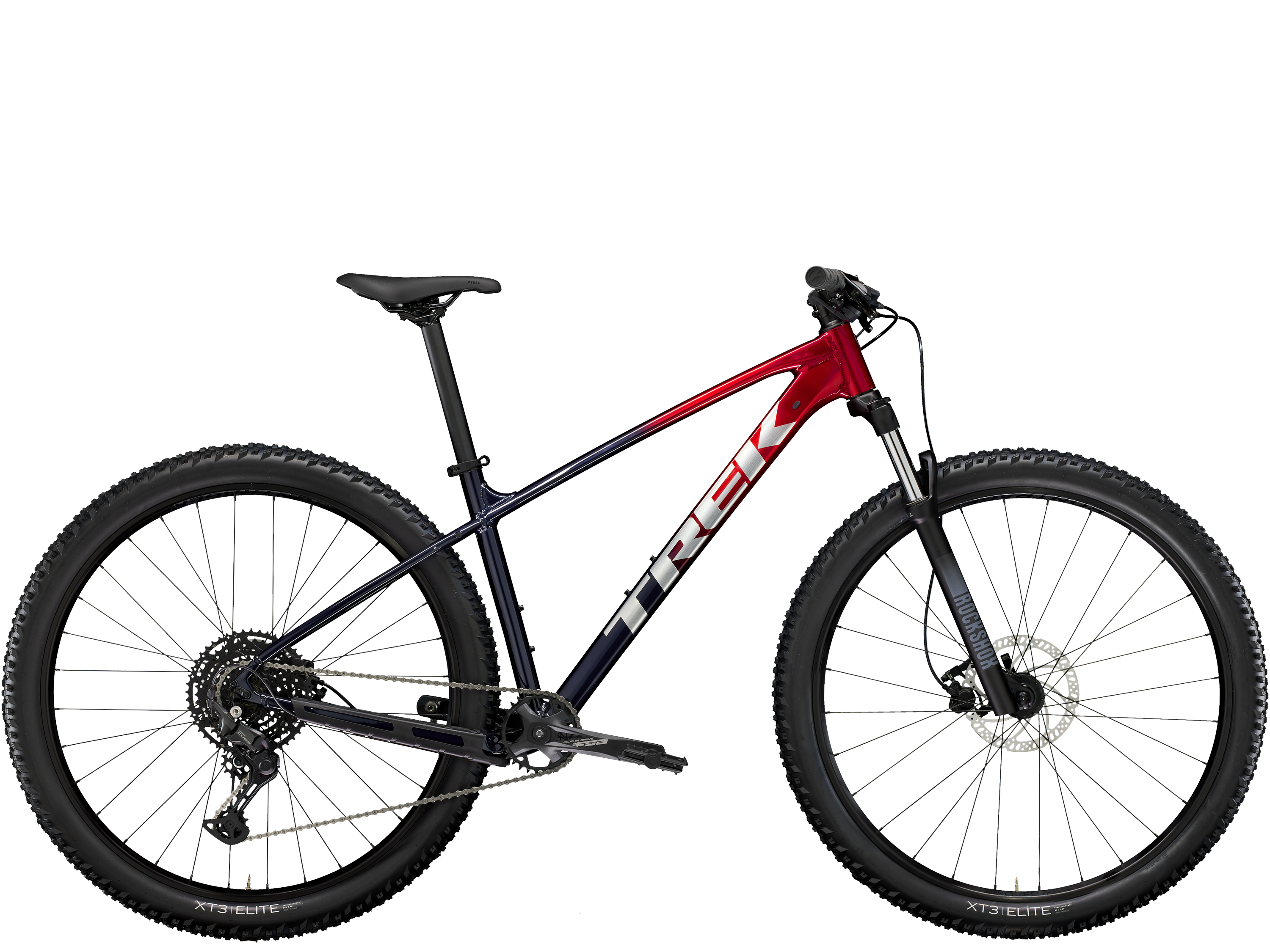 Rage Red to Deep Dark Blue Fade