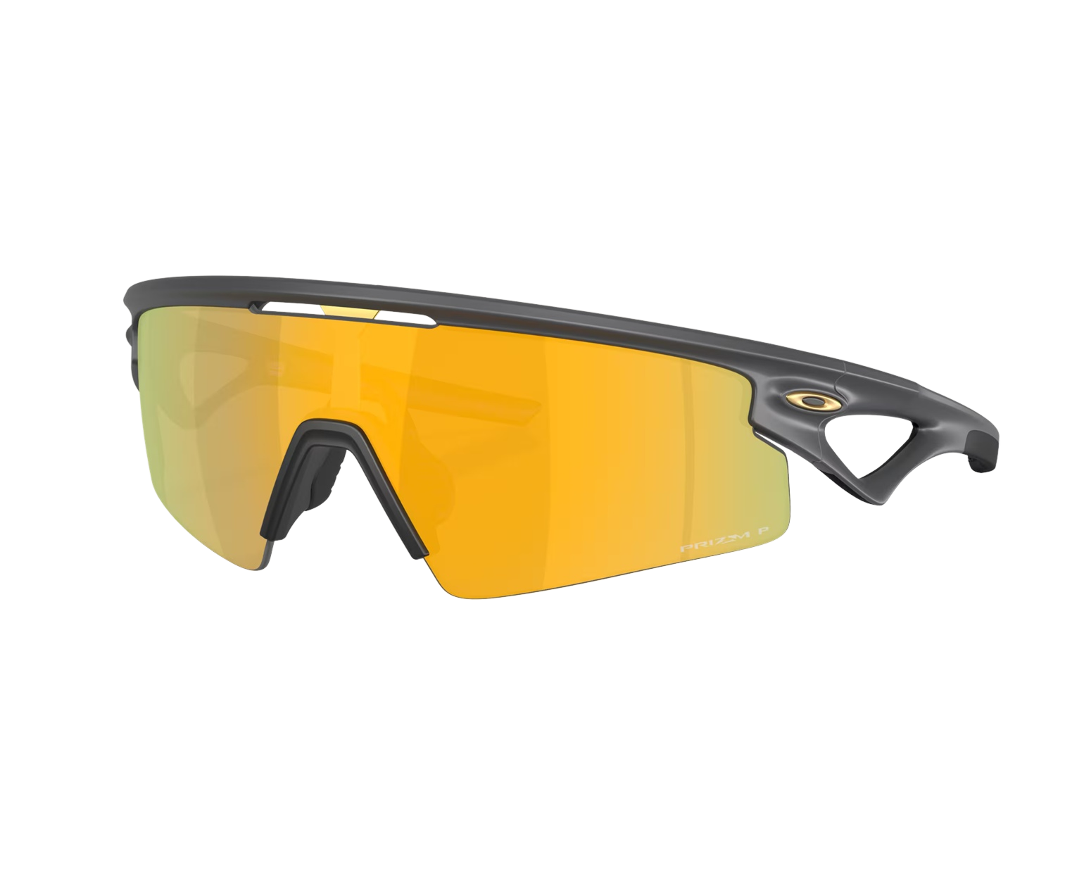 Oakley Sphaera Strike Matte Carbon / Prizm 24K Polarized sportsbriller