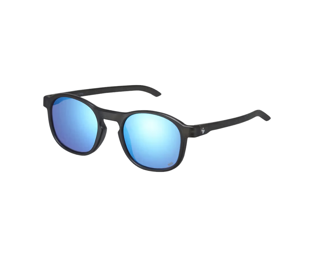 Sweet Protection Heat Matte Crystal Black / RIG Aquamarine solbriller